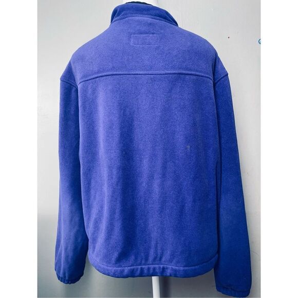 LL Bean Windblock Fleece purple Size L - Picture 6 of 8